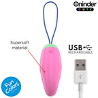 ONINDER CUTE - 360° VIBRIERENDES DREHEI AUS SILIKON - WELTWEIT KOSTENLOSE APP