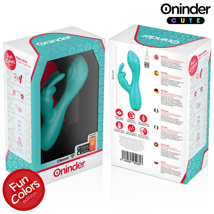 ONINDER CUTE - LOVE BUNNY G-SPOT KLITORIS-VIBRATOR - KOSTENLOSE WELTWEITE APP