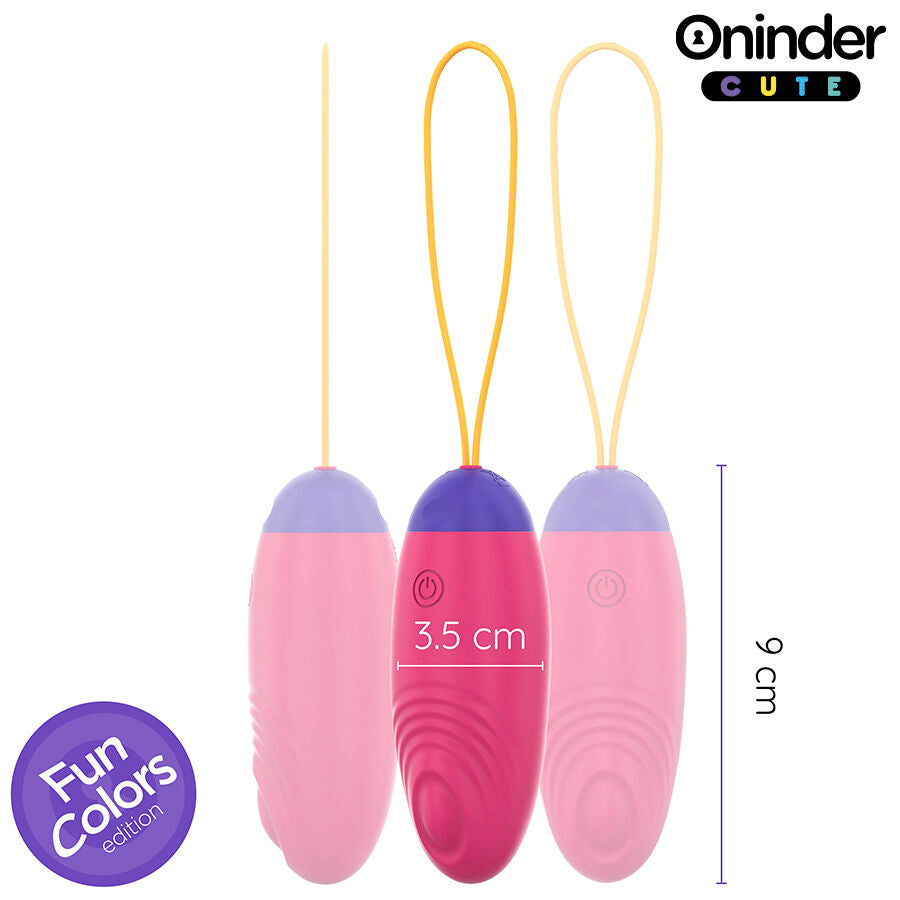 ONINDER CUTE - VIBRATIONS- UND LIEBESWELLEN-SILIKONEI - WELTWEITE KOSTENLOSE APP