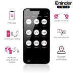 ONINDER CUTE - VIBRATIONS- UND LIEBESWELLEN-SILIKONEI - WELTWEITE KOSTENLOSE APP