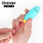 ONINDER CUTE - VIBRIERENDES DREHEI AUS SILIKON MIT EDELSTEIN - WELTWEITE KOSTENLOSE APP