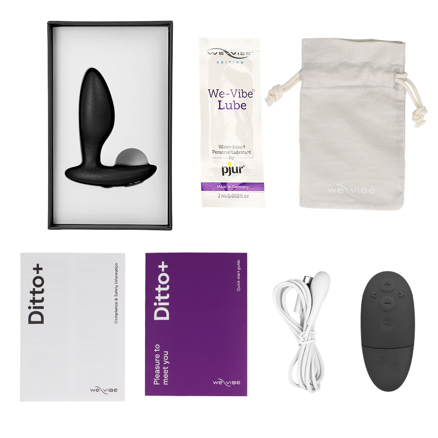 WE-VIBE - PROSTATAMASSAGER VECTOR+ SCHWARZ