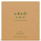 LELO - HEX BOÎTE DE PRÉSERVATIFS BIOLOGIQUES 36 UNITÉS