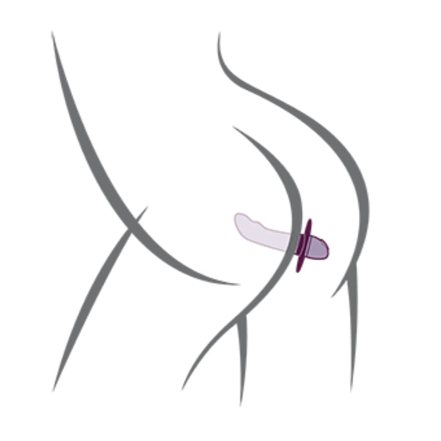 ROCKS-OFF - QUEST PROSTATENKUGEL-VIBRATOR SCHWARZ