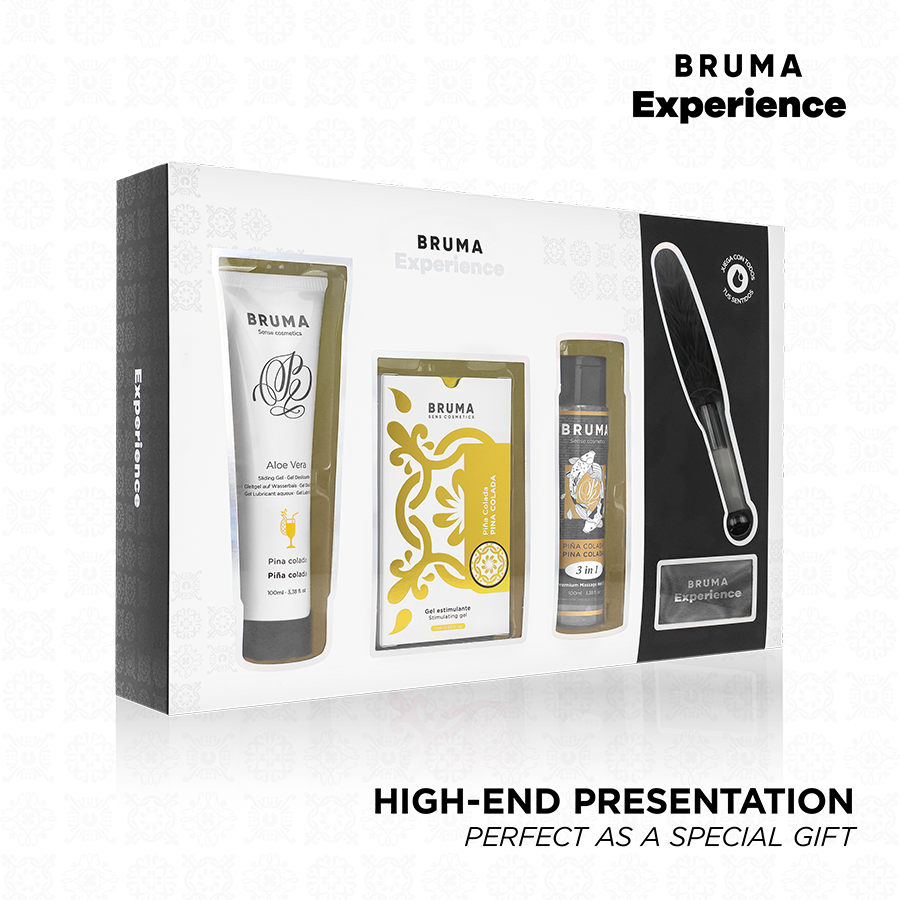 BRUMA XPERIENCE – VERFÜHRUNGSPACKUNG SÜßE PINA COLADA MIT ORGASMUSVERSTÄRKER
