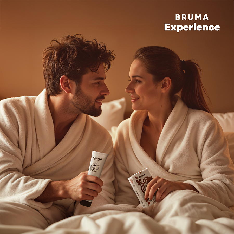 BRUMA XPERIENCE – KIT ZUR VERFÜHRUNG MIT SÜSSER AMERIKANISCHER TARTE UND ORGASMUSVERSTÄRKER