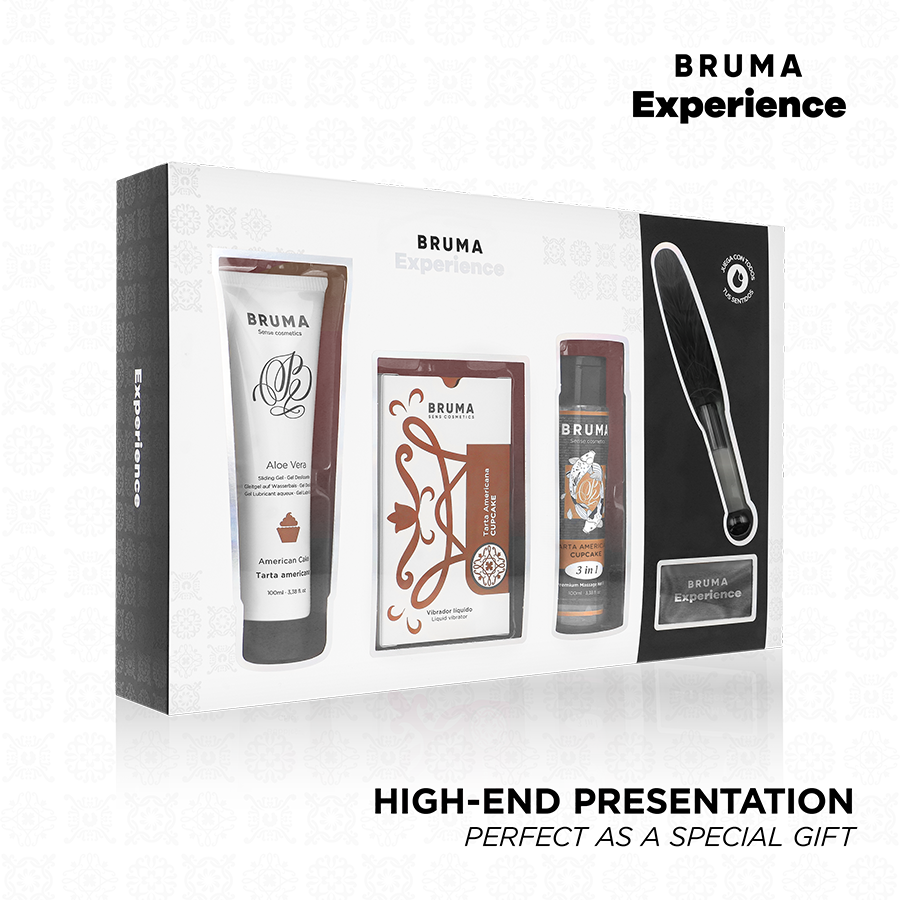 BRUMA XPERIENCE - KIT SÜSSE VERSUCHUNG AMERIKANISCHER VIBRO-ORGASMUS-KUCHEN