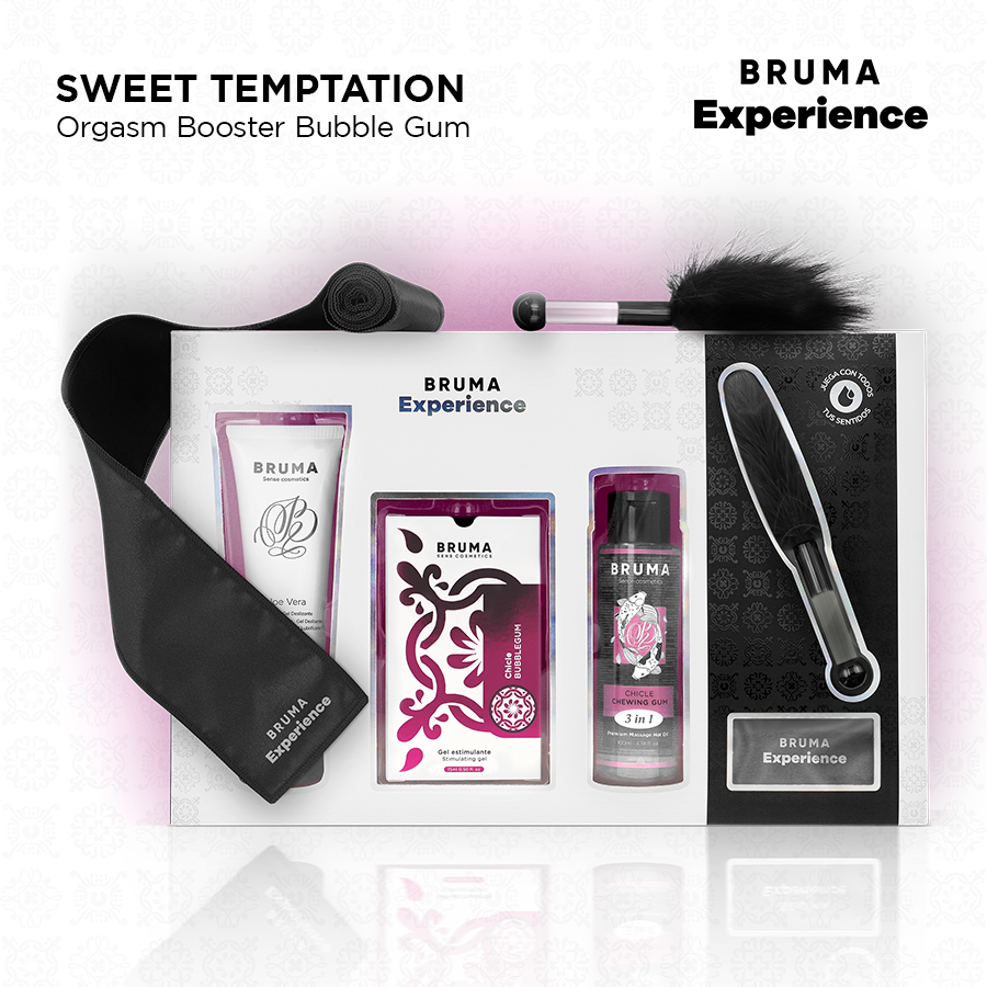 BRUMA XPERIENCE - ZUCKERGUMMI-VERSUCHUNGSPAKET MIT ORGASMUSVERSTÄRKER