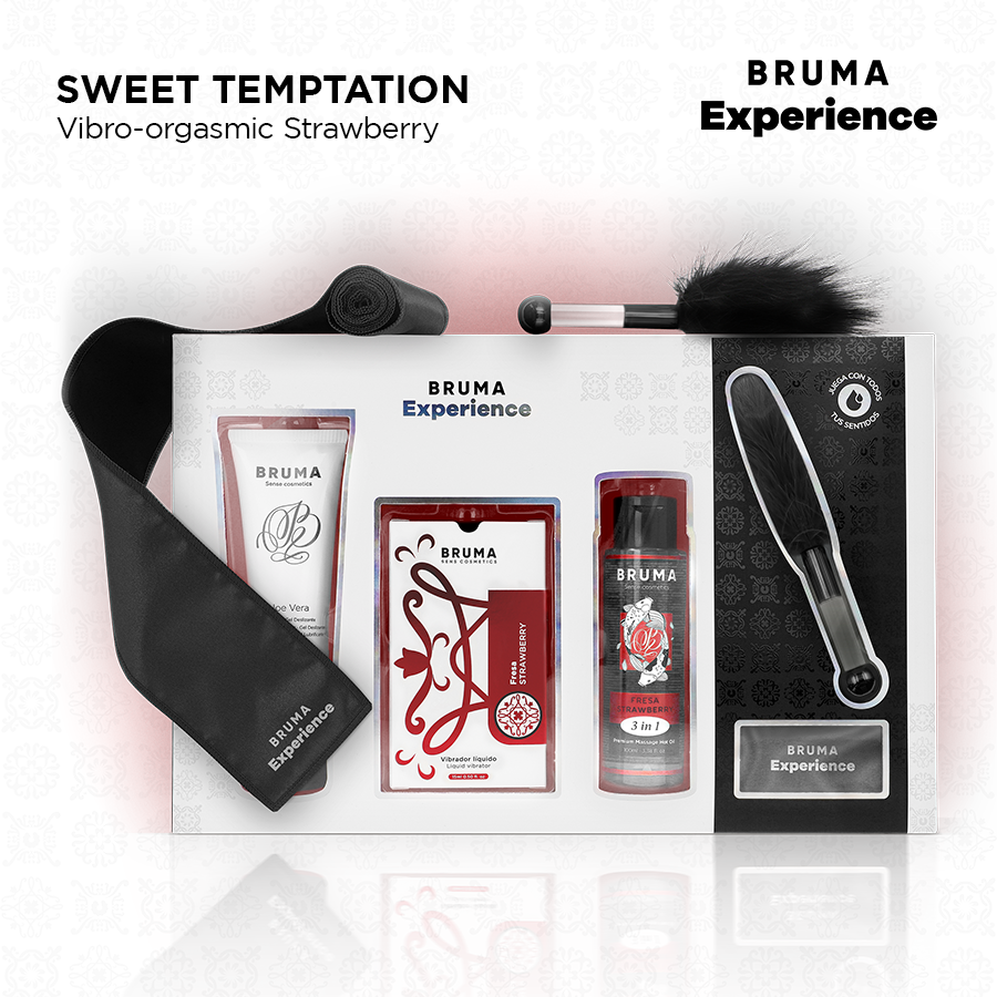 BRUMA XPERIENCE – VIBRO-ORGASMISCHES VERFÜHRUNGSSET MIT SÜSSER ERDBEERE