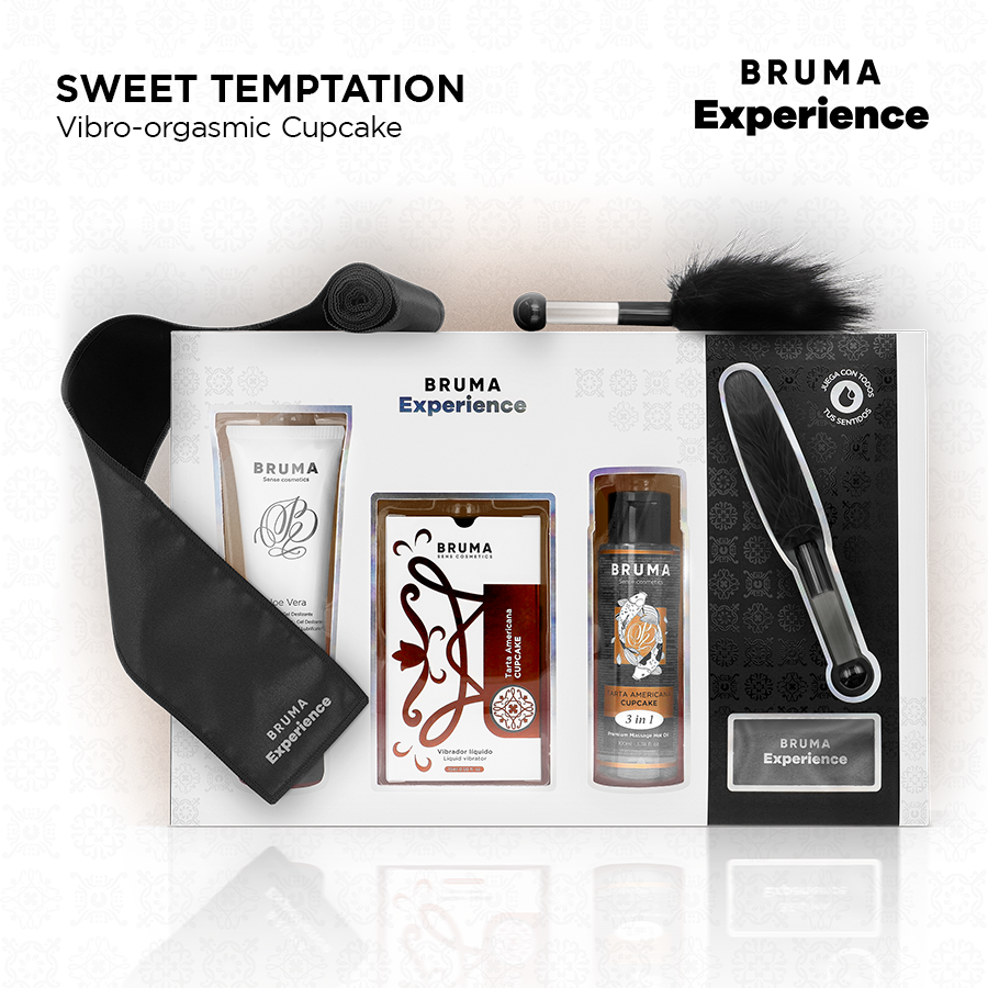 BRUMA XPERIENCE - KIT SÜSSE VERSUCHUNG AMERIKANISCHER VIBRO-ORGASMUS-KUCHEN