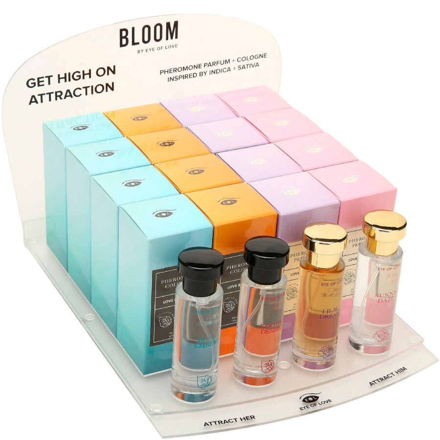 EYE OF LOVE - BLOOM DISPLAY 4X4 PARFUMS 30 ML