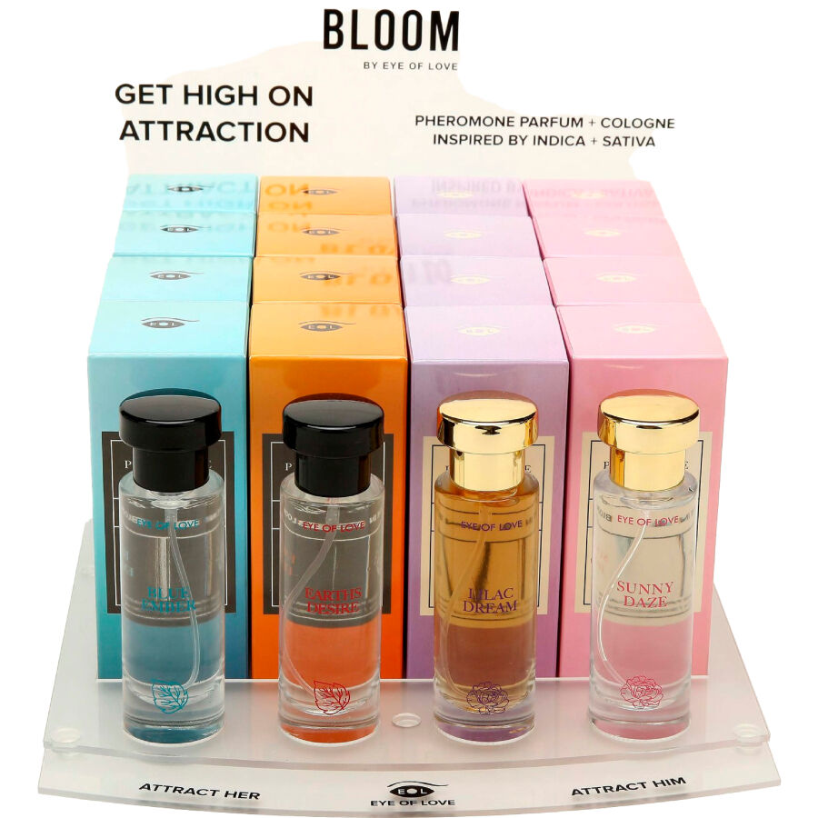EYE OF LOVE - BLOOM DISPLAY 4X4 PARFUMS 30 ML