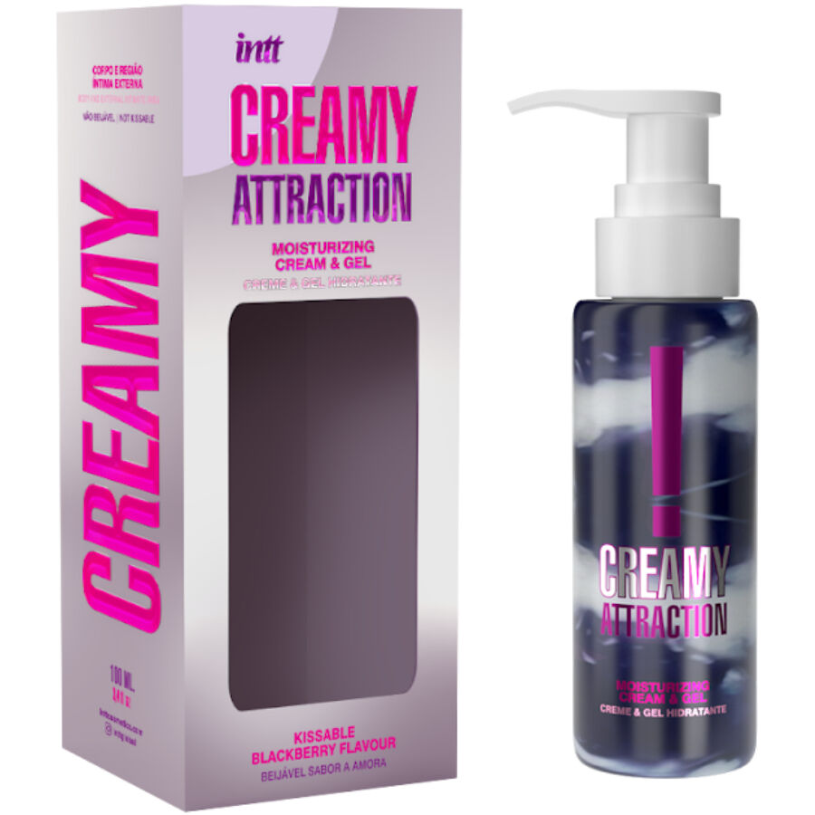 INTT RELEASES - KÜSSBARE BROMBEER-CREME UND GEL 100 ML