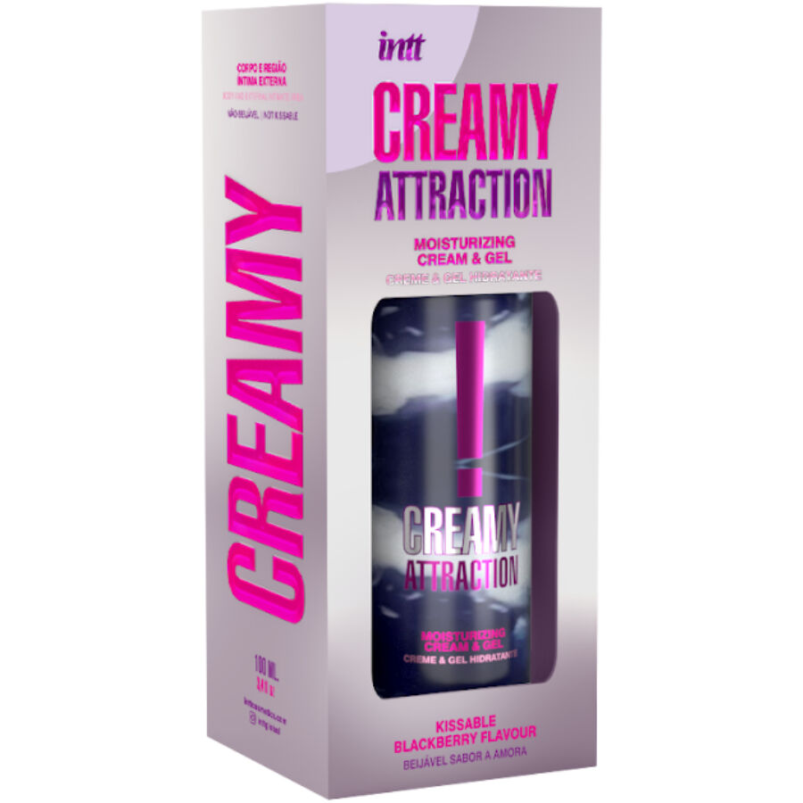 INTT RELEASES - KÜSSBARE BROMBEER-CREME UND GEL 100 ML
