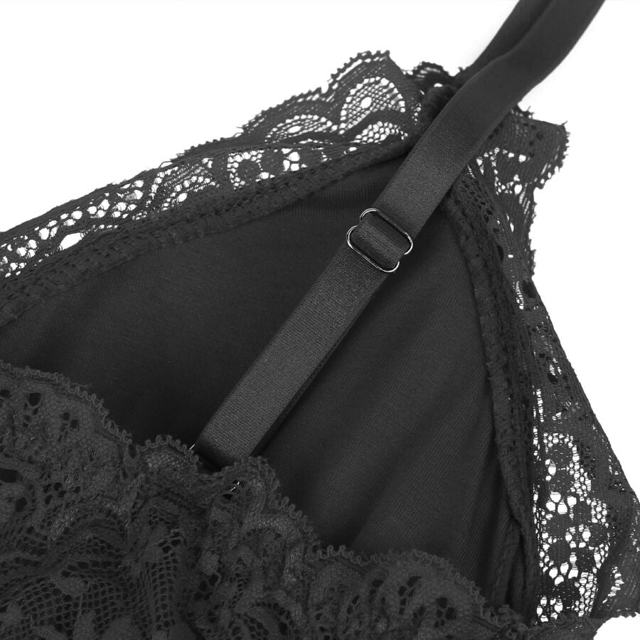 SUBBLIME - TEDDY BLUMENSPITZE SCHWARZ S/M