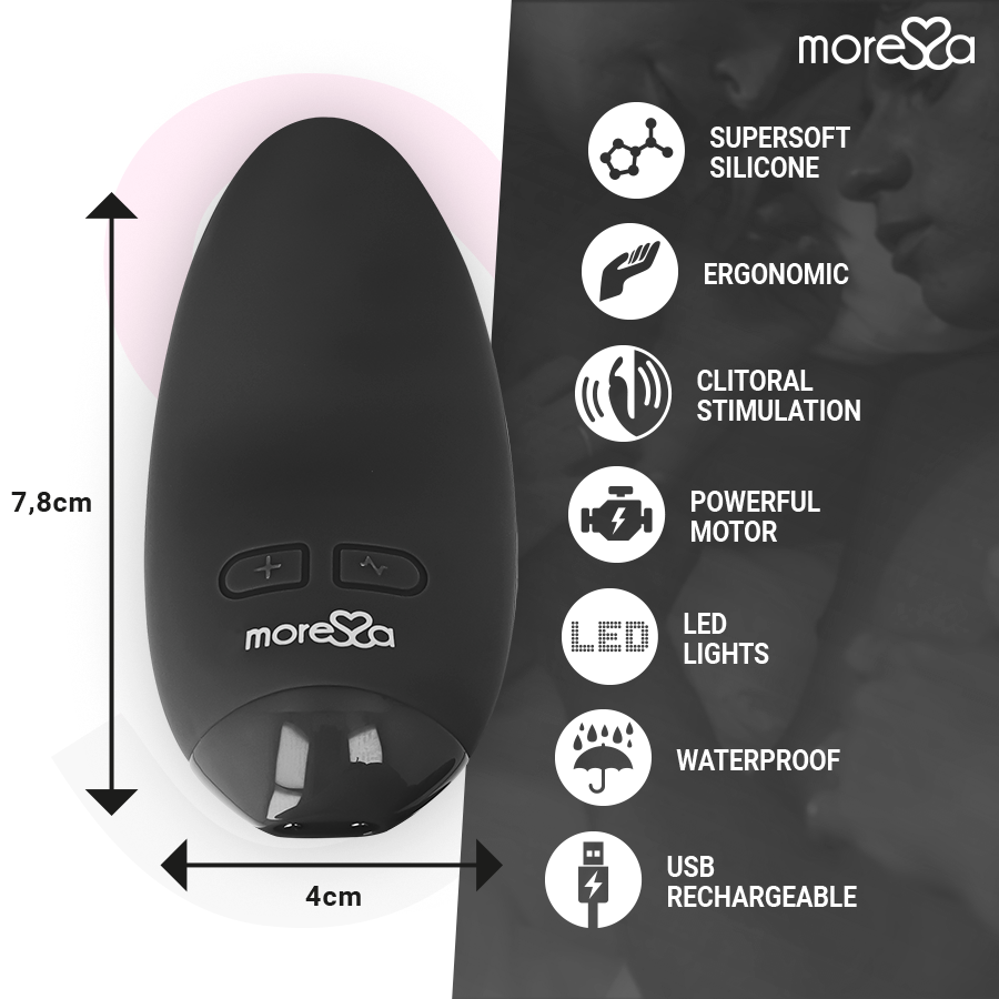 MORESSA - BLOSSOM VIBRATOR SCHWARZ
