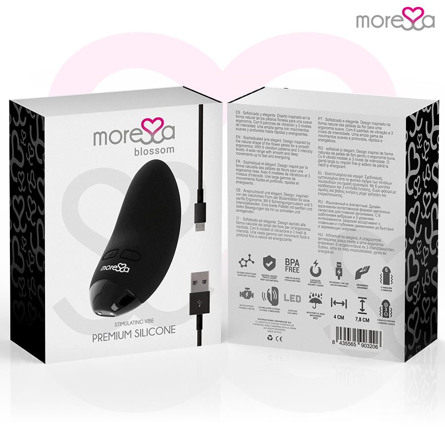 MORESSA - BLOSSOM VIBRATOR SCHWARZ