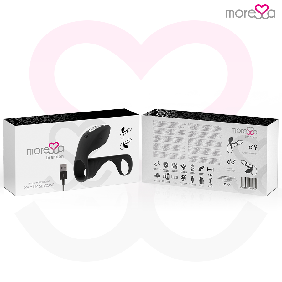 MORESSA - BRANDON VIBRATORRING MIT KAPPE