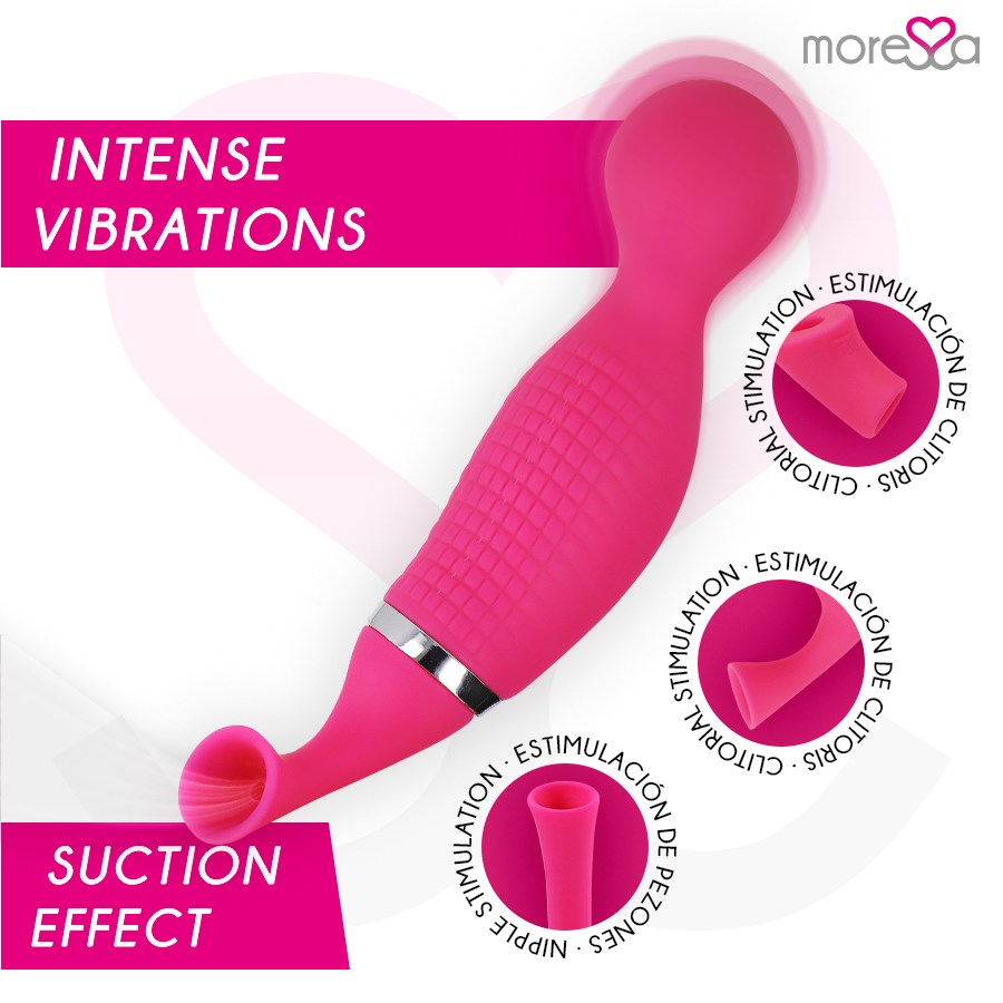 MORESSA - KIRK RECHARGEABLE EN SILICONE PREMIUM