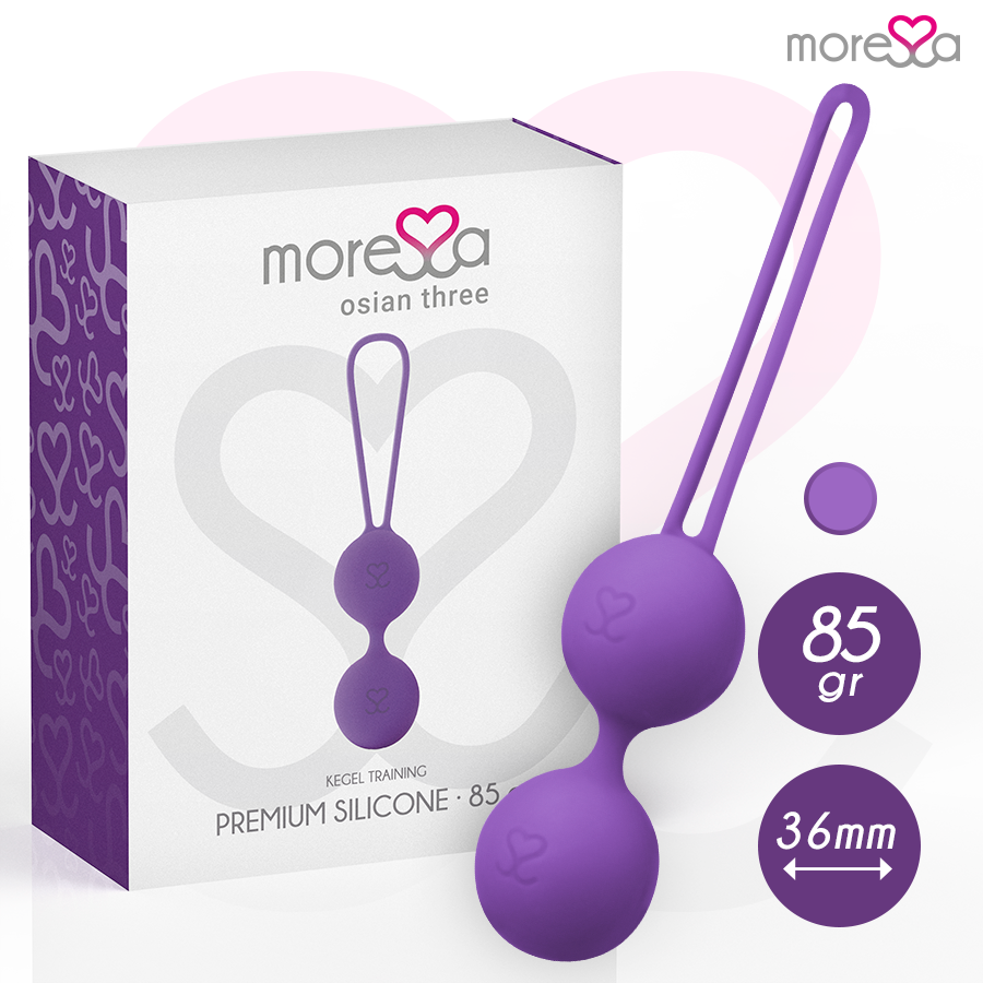 MORESSA - OSIAN DREI SILIKON LILA PREMIUM