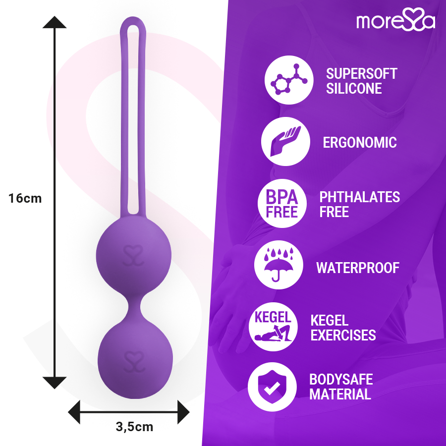 MORESSA - OSIAN ZWEI SILIKON LILA PREMIUM