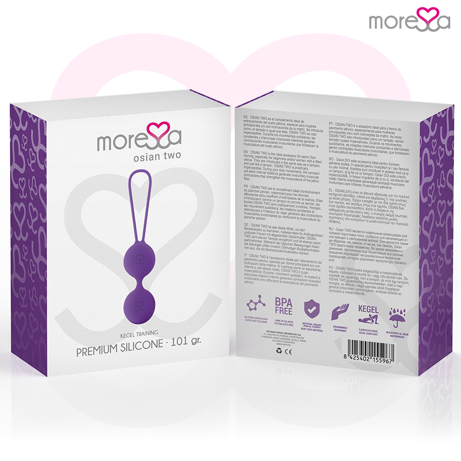 MORESSA - OSIAN ZWEI SILIKON LILA PREMIUM
