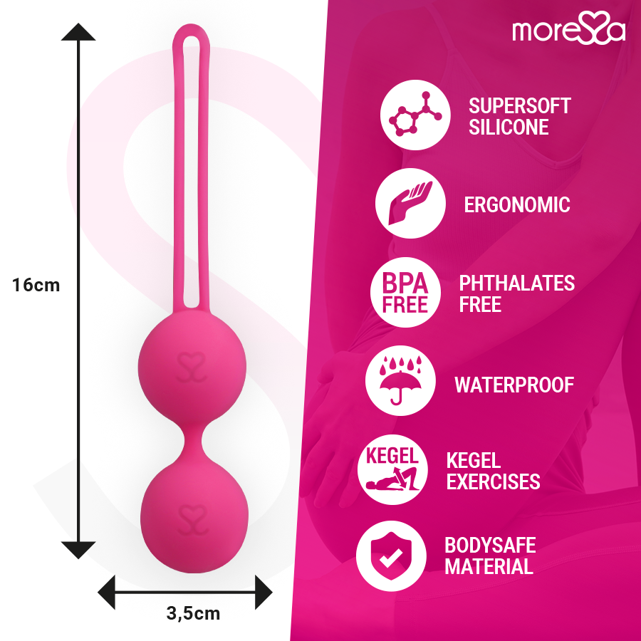 MORESSA - OSIAN ZWEI PREMIUM SILIKON ROSA