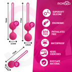 MORESSA - OSIAN SET PREMIUM SILIKON ROSÉ (Osian One - 51 g | Osian Two - 101 g | Osian Three 85 g)