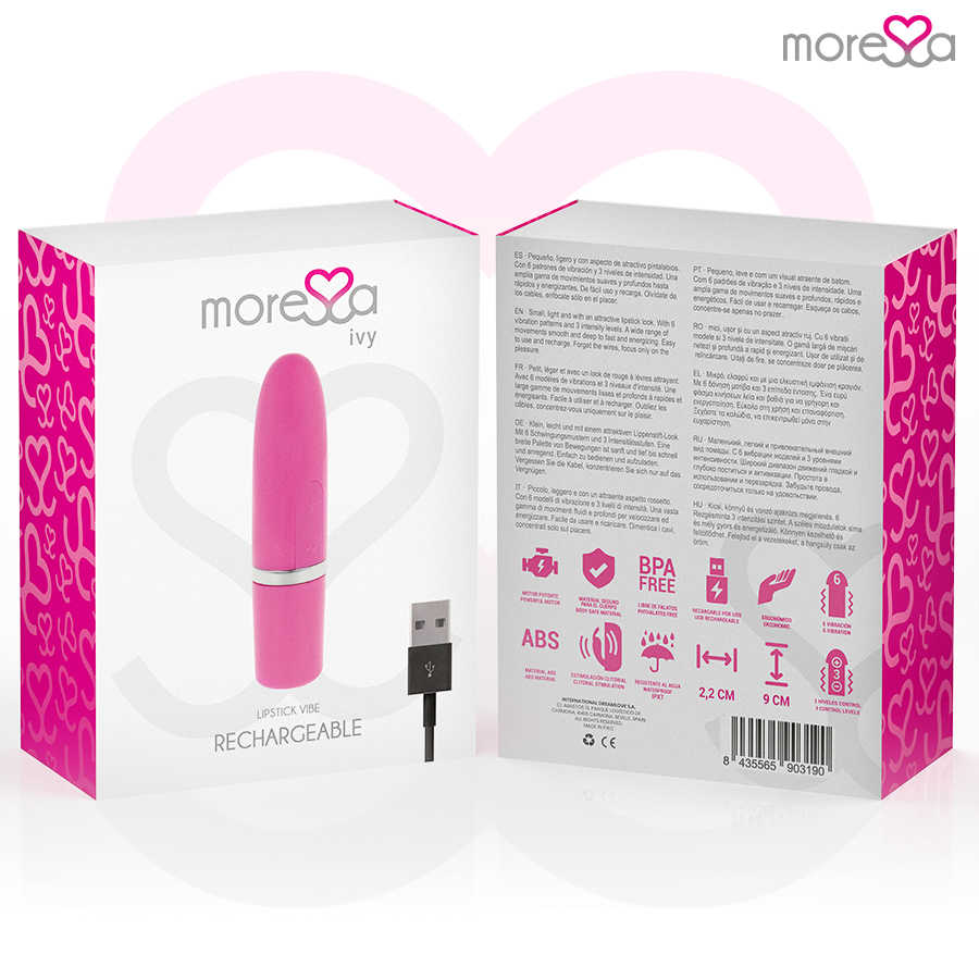 MORESSA - IVY VIBRATOR REISESTIMULATOR ROSA