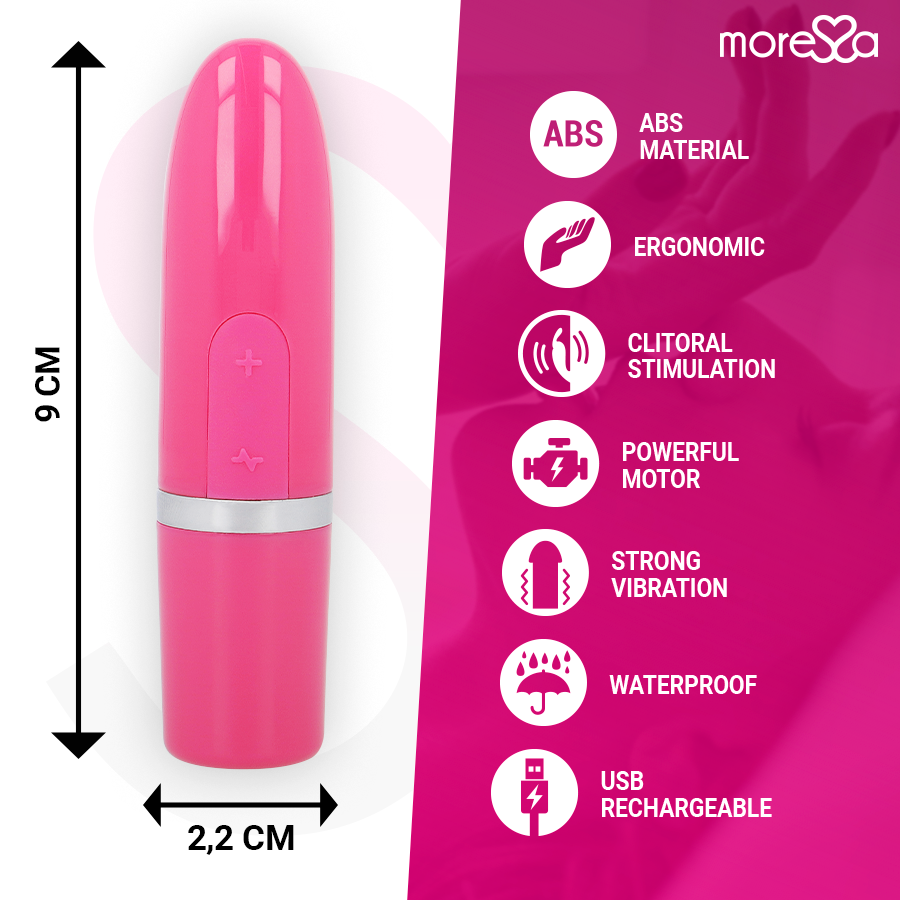 MORESSA - IVY VIBRATOR REISESTIMULATOR ROSA