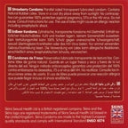 SKINS - PACK DE 4 PRÉSERVATIFS PREMIUM FRAISE