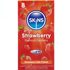SKINS - PACK DE 8 PRÉSERVATIFS PREMIUM FRAISE
