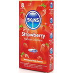 SKINS - PACK DE 8 PRÉSERVATIFS PREMIUM FRAISE