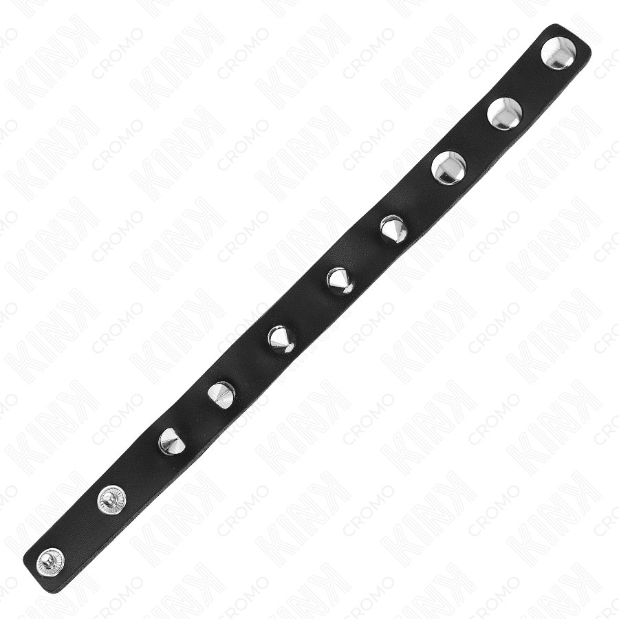 KINK - PENISRING AUS LEDER MIT SPITZEN 21,5 X 1,6 CM
