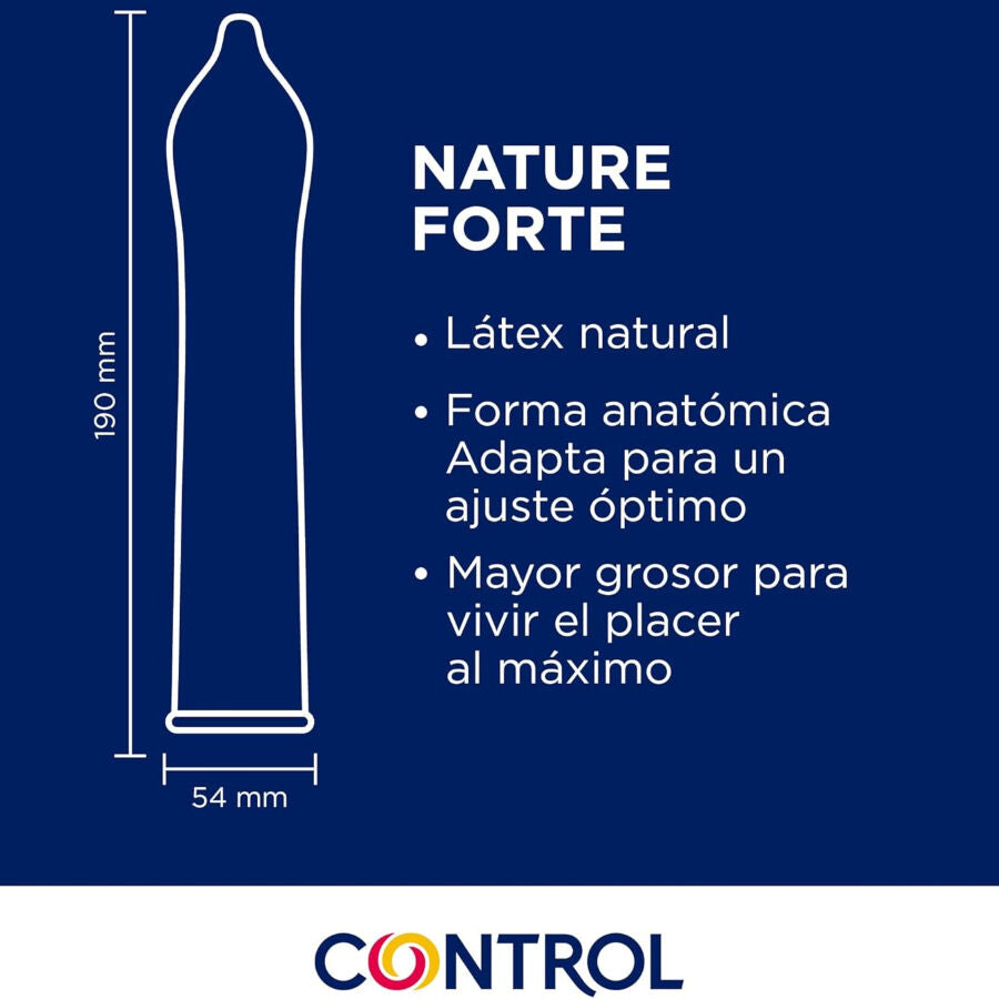 CONTROL - PRÉSERVATIFS ADAPTA FORTE 144 UNITÉS