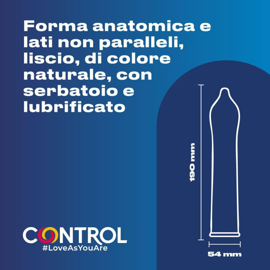 CONTROL - PRÉSERVATIFS ADAPTA NATURE 144 UNITÉS