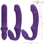 INTENSE - JILL DOPPELVIBRATOR 20 CM VIOLETT FERNBEDIENUNG