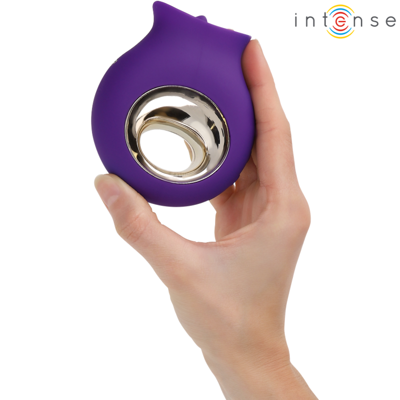 INTENSE - TULI KLITORISSTIMULATOR 9 VIBRATIONS & 9 OSZILLATIONEN VIOLETT