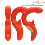 INTENSE - U-FÖRMIGER VIBRATOR UND STIMULATOR PAULINA ROT