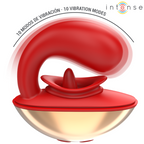 INTENSIV – U-FÖRMIGER VIBRATOR & STIMULATOR MARIAH 10 VIBRATIONEN ROT