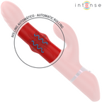 INTENSE - LELE MULTIFUNKTIONS-VIBRATOR ROTIEREND & OSZILLIEREND & STIMULIEREND ROT