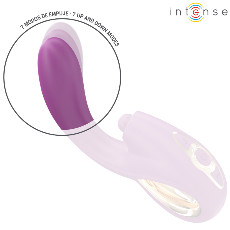 INTENSE - LALI MULTIFUNKTIONALE G-PUNKT MASSAGE GERÄT MIT TAPPING, THRUST UND VIBRATION VIOLETT