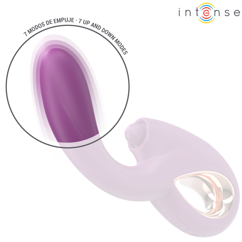 INTENSE - LALI MULTIFUNKTIONALE G-PUNKT MASSAGE GERÄT MIT TAPPING, THRUST UND VIBRATION VIOLETT