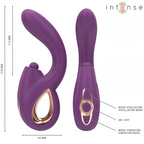 INTENSE - LALI MULTIFUNKTIONALE G-PUNKT MASSAGE GERÄT MIT TAPPING, THRUST UND VIBRATION VIOLETT
