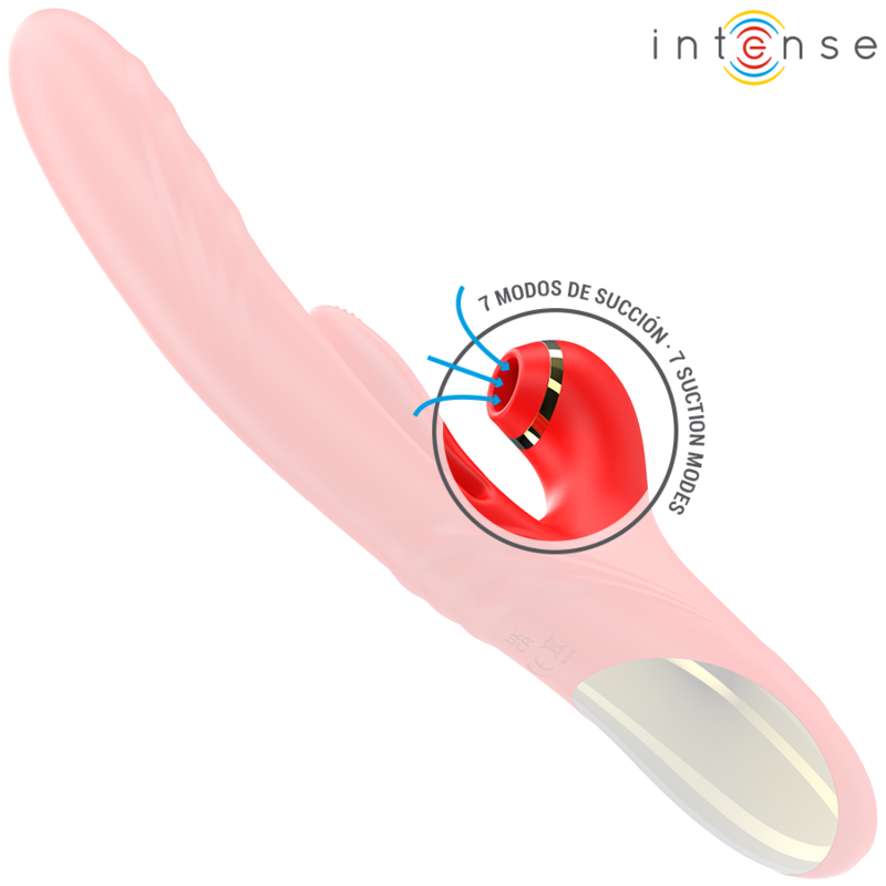 INTENSIV - KAROL MULTIFUNKTIONSVIBRATOR DRÜCKENDE & STIMULIERENDE & PULSIERENDE WELLEN ROT