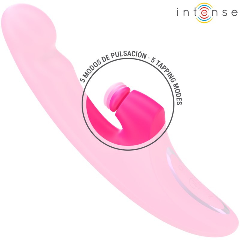 INTENSE - EMI VIBRATOR 13,5 CM MULTIFUNKTION 3-IN-1 10 VIBRATIONEN ROSA