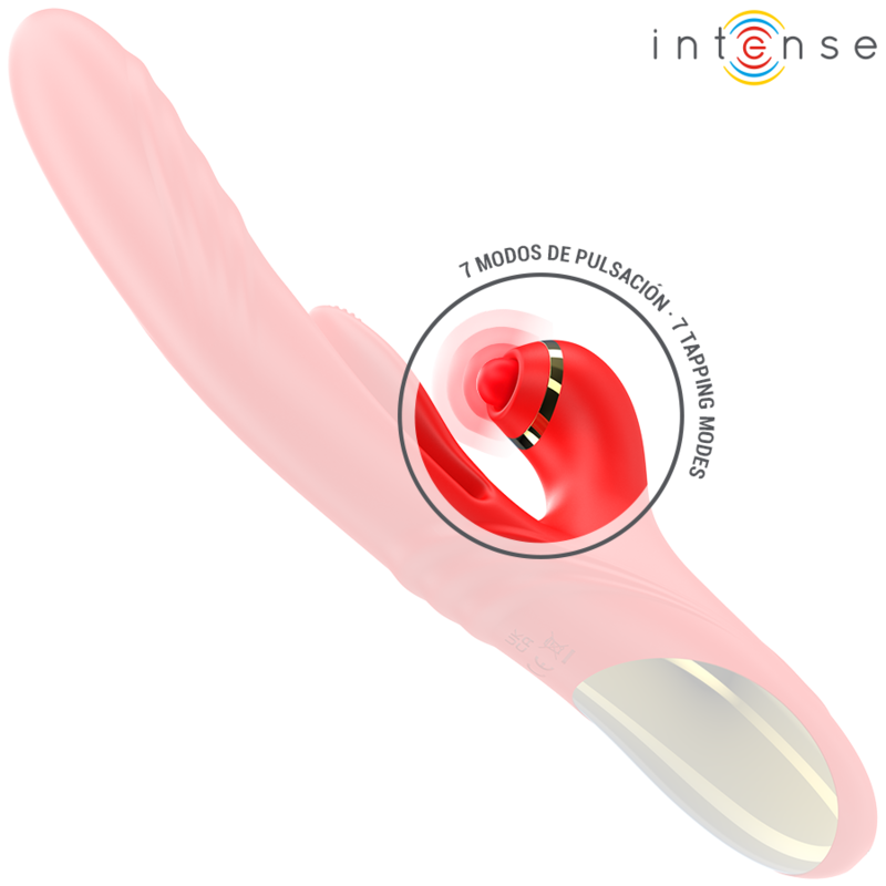 INTENSE - ROSALIA MULTIFUNKTIONSDILDO 3 IN 1 ROT