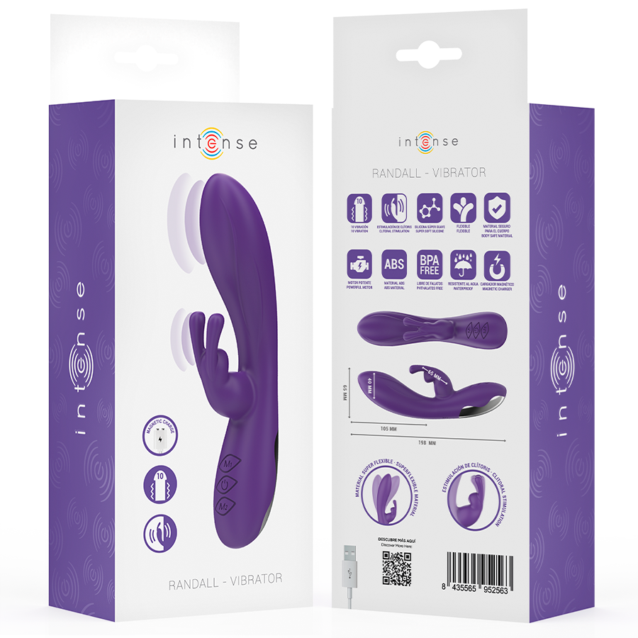 INTENSE - RANDALL VIBRATOR RABBIT 10 VIBRATIONEN VIOLETT