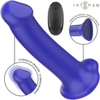 INTENSE - VICTORIA SAUGNÄPFEN-VIBRATOR MIT 10 VIBRATIONSMODI DUNKELBLAU FERNBEDIENUNG