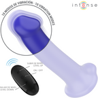 INTENSE - VICTORIA SAUGNÄPFEN-VIBRATOR MIT 10 VIBRATIONSMODI DUNKELBLAU FERNBEDIENUNG
